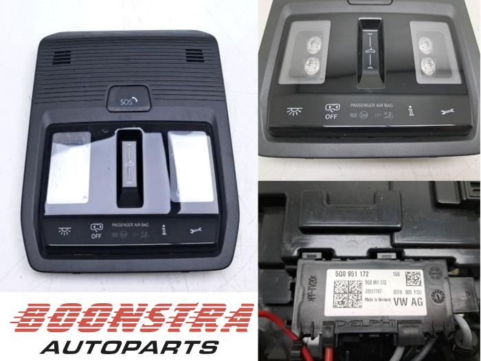 Begagnade Innerbelysning, fram Volkswagen Golf VIII (CD1) 2.0 TSI R 16V 4Motion Pris € 74,95 Marginaltabell erbjuds av Boonstra Autoparts