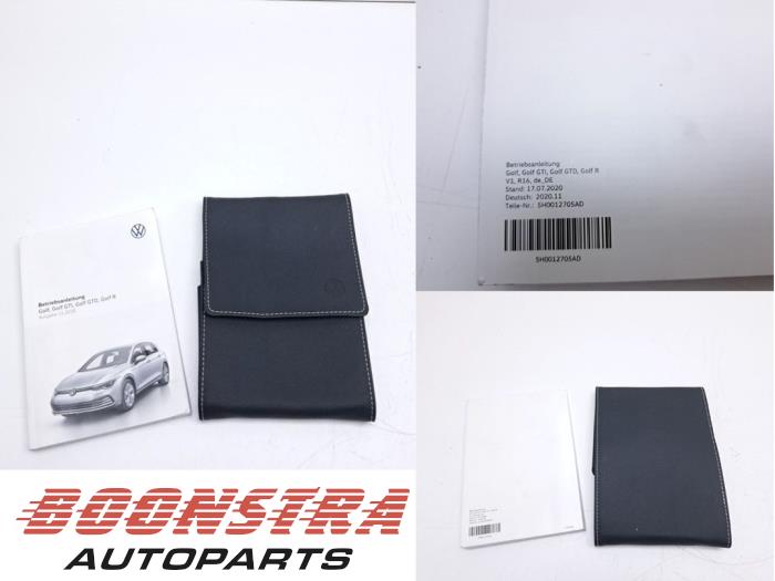 Używane Instrukcja Volkswagen Golf VIII (CD1) 2.0 TSI R 16V 4Motion Cena € 24,95 Procedura marży oferowane przez Boonstra Autoparts