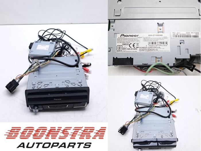 Używane Radio Ford Ka II 1.2 Cena € 249,95 Procedura marży oferowane przez Boonstra Autoparts