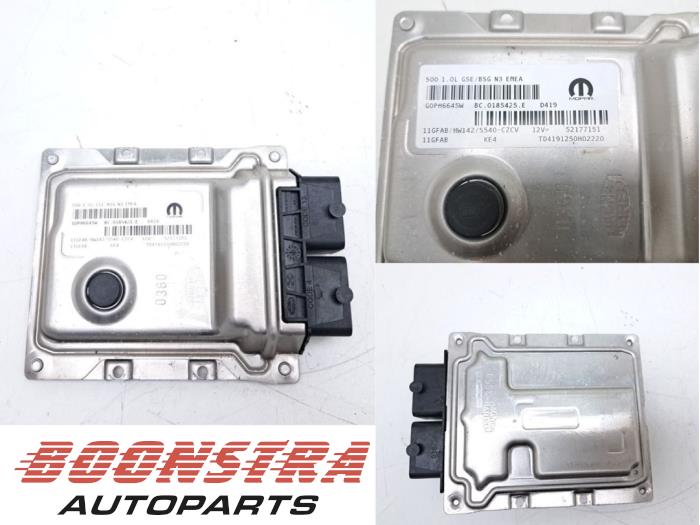 Used Engine management computer Fiat 500 (312) 1.0 Hybrid Price € 219,95 Margin scheme offered by Boonstra Autoparts