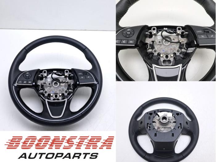 Używane Kierownica Mitsubishi Eclipse Cross (GK/GL) 2.4 16V PHEV 4x4 Cena € 144,95 Procedura marży oferowane przez Boonstra Autoparts
