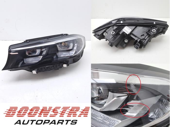 Używane Reflektor lewy BMW 3 serie (G20) 320e 2.0 TwinPower Turbo 16V Cena € 794,95 Z VAT oferowane przez Boonstra Autoparts