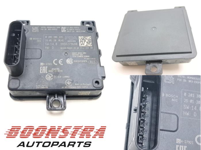 Begagnade Radarsensor Peugeot 5008 III (KA/KB/KC) e-5008 73 kWh Pris € 295,95 Marginaltabell erbjuds av Boonstra Autoparts