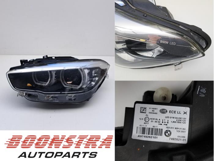 Gebrauchte Scheinwerfer links BMW 1 serie (F20) 118i 1.5 TwinPower 12V Preis € 649,00 Margenregelung angeboten von Boonstra Autoparts