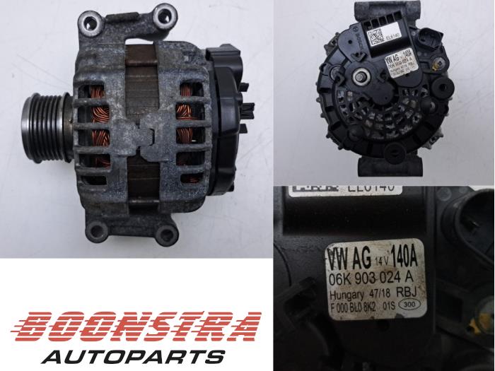 Begagnade Dynamo Volkswagen Polo VI (AW1) 2.0 GTI Pris € 59,95 Marginaltabell erbjuds av Boonstra Autoparts
