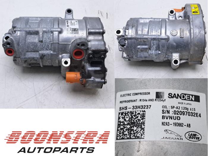 Usagé Compresseur de clim Landrover Discovery Sport (LC) 1.5 P300e 12V AWD Prix € 494,95 Règlement à la marge proposé par Boonstra Autoparts