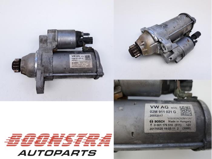Begagnade Startmotor Volkswagen Up! (121) 1.0 12V 60 Pris € 24,95 Marginaltabell erbjuds av Boonstra Autoparts