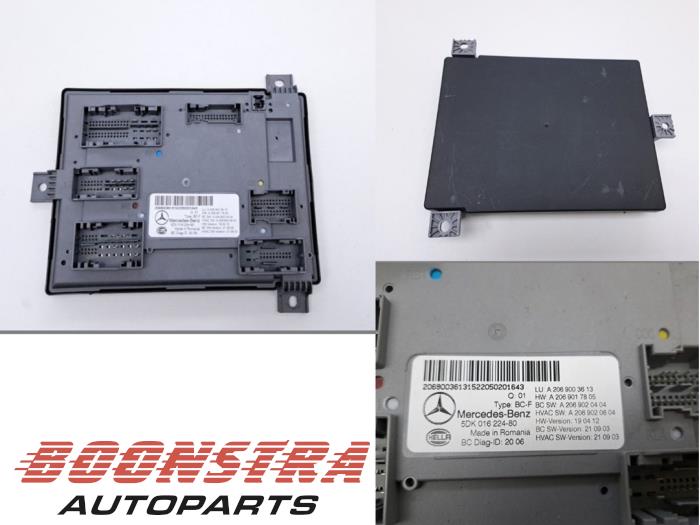 Used Body control computer Mercedes C (W206) C-300 e 2.0 Turbo Price € 129,95 Margin scheme offered by Boonstra Autoparts