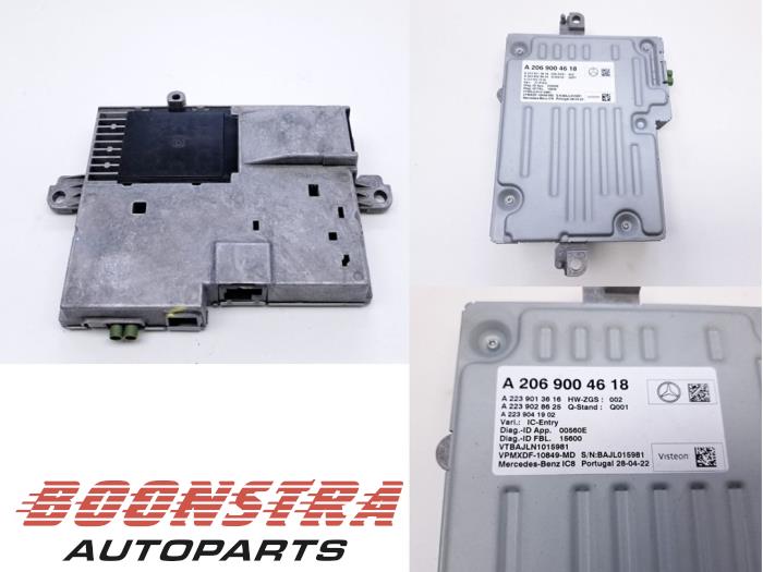 Używane Sterownik Body Control Mercedes C (W206) C-300 e 2.0 Turbo Cena € 198,95 Procedura marży oferowane przez Boonstra Autoparts