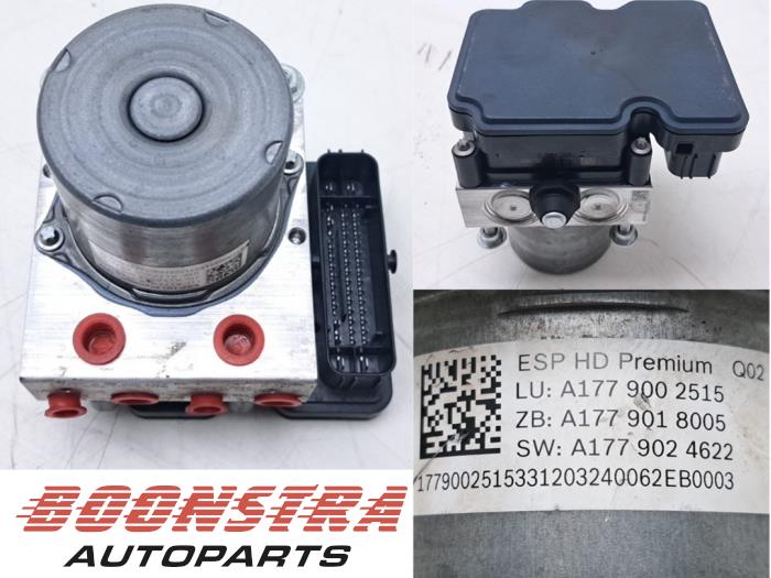 Usagé Bloc ABS Mercedes A Limousine (177.1) 1.3 A-180 Turbo Mild Hybrid Prix € 198,95 Règlement à la marge proposé par Boonstra Autoparts