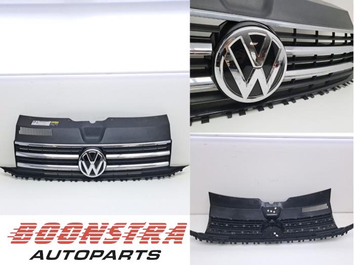 Używane Grill Volkswagen Transporter/Caravelle T6 2.0 TDI 150 Cena € 279,95 Procedura marży oferowane przez Boonstra Autoparts