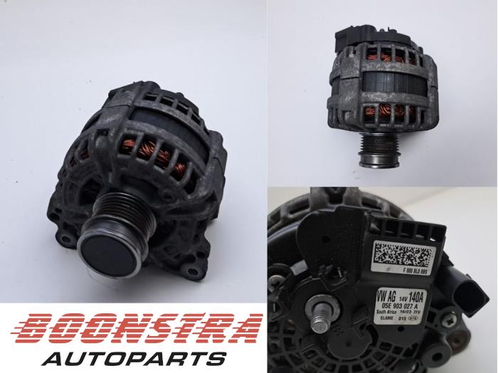 Begagnade Dynamo Volkswagen Polo VI (AW1) 1.0 TSI 12V Pris € 28,95 Marginaltabell erbjuds av Boonstra Autoparts