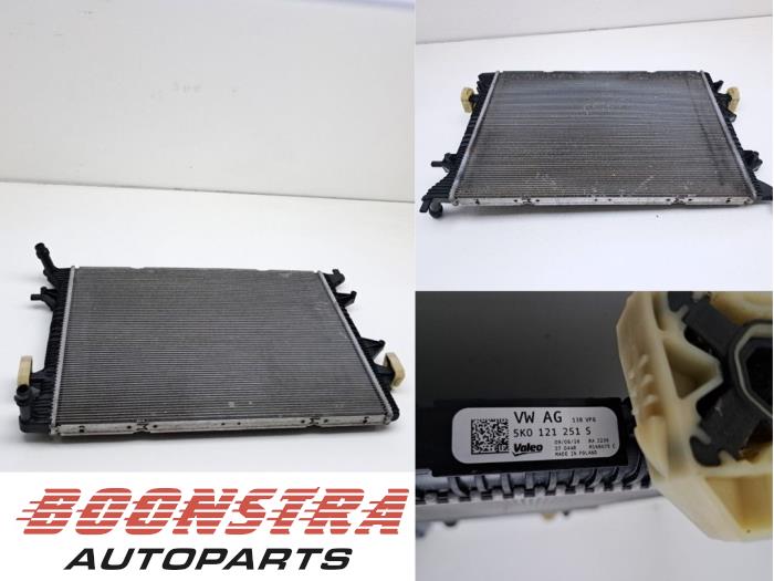 Used Radiator Volkswagen Caddy IV 2.0 TDI 102 Price € 124,94 Inclusive VAT offered by Boonstra Autoparts