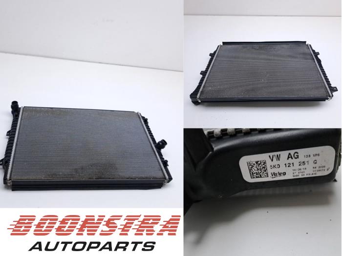 Used Radiator Volkswagen Caddy IV 2.0 TDI 102 Price € 124,94 Inclusive VAT offered by Boonstra Autoparts