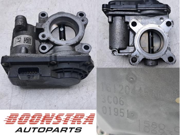 Usagé Boitier papillon Renault Clio IV (5R) 0.9 Energy TCE 90 12V Prix € 24,95 Règlement à la marge proposé par Boonstra Autoparts