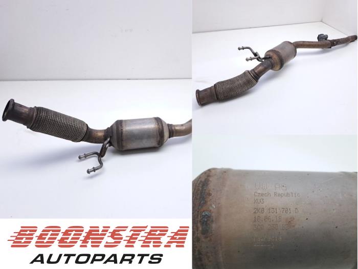 Usagé Catalyseur Volkswagen Caddy IV 2.0 TDI 102 Prix € 169,34 Prix TTC proposé par Boonstra Autoparts
