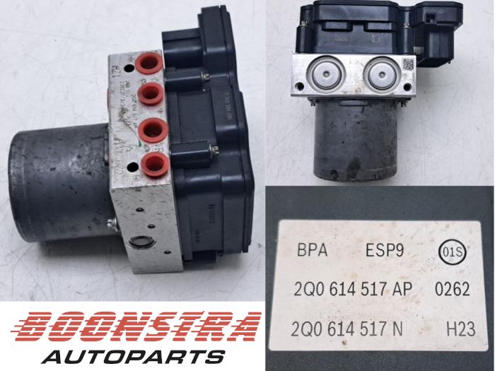Używane Pompa ABS Volkswagen Polo VI (AW1) 1.0 TSI 12V Cena € 24,95 Procedura marży oferowane przez Boonstra Autoparts