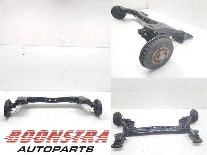Gebrauchte Hinterachse Vorderradantrieb Volkswagen Polo VI (AW1) 1.0 TSI 12V Preis € 294,95 Margenregelung angeboten von Boonstra Autoparts