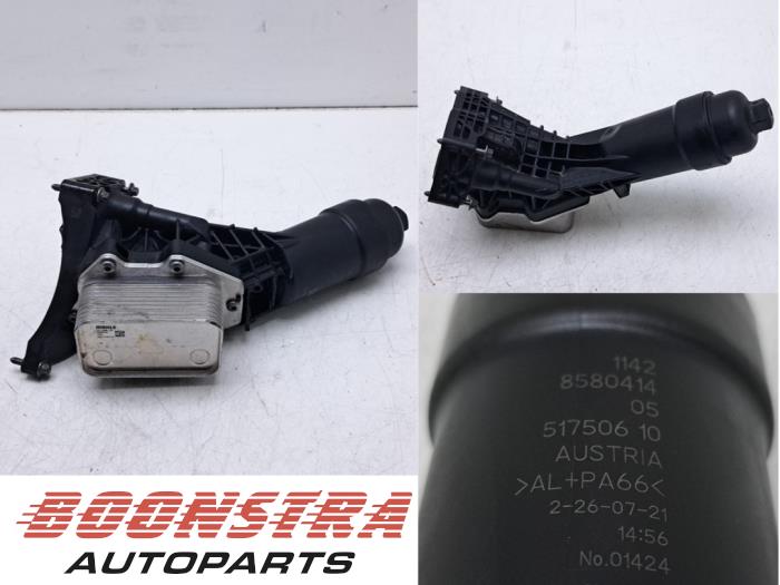 Gebrauchte Ölfiltergehäuse BMW 4 serie (G23) 420i 2.0 TwinPower Turbo 16V Preis € 124,94 Mit Mehrwertsteuer angeboten von Boonstra Autoparts