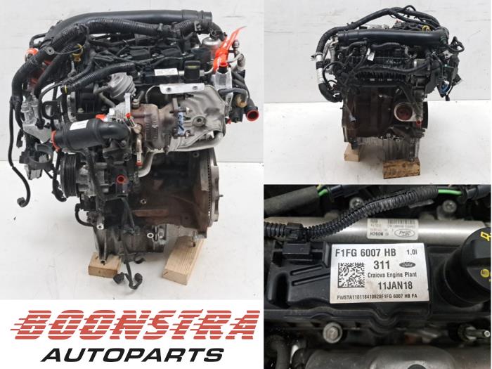 Używane Silnik Ford Focus 3 Wagon 1.0 Ti-VCT EcoBoost 12V 100 Cena € 1.895,00 Procedura marży oferowane przez Boonstra Autoparts