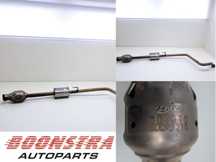 Używane Katalizator Kia Picanto (JA) 1.0 DPI 12V Cena € 159,95 Procedura marży oferowane przez Boonstra Autoparts