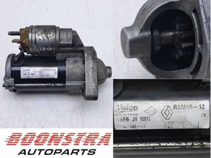 Gebrauchte Anlasser Renault Trafic (1FL/2FL/3FL/4FL) 1.6 dCi 120 Twin Turbo Preis € 24,95 Mit Mehrwertsteuer angeboten von Boonstra Autoparts