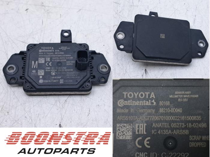 Begagnade Radarsensor Toyota Yaris IV (P21/PA1/PH1) 1.5 12V Hybrid 115 Pris € 149,95 Marginaltabell erbjuds av Boonstra Autoparts