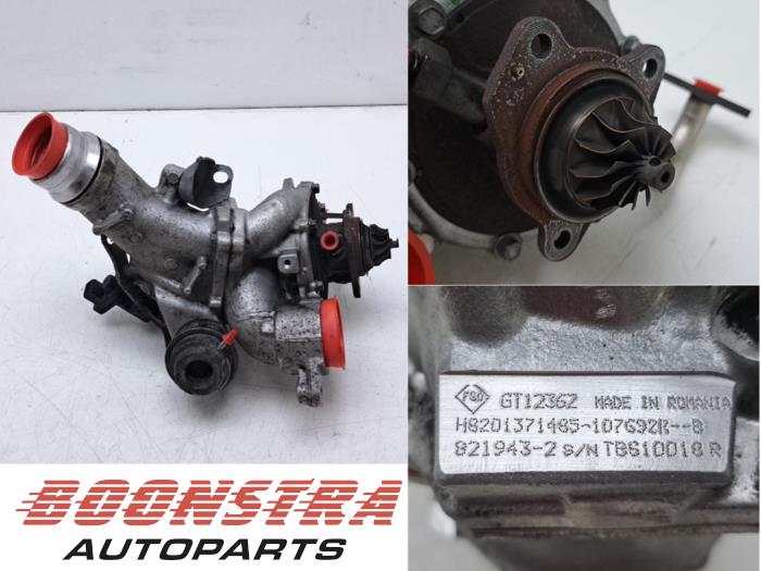 Gebrauchte Turbo Renault Trafic (1FL/2FL/3FL/4FL) 1.6 dCi 120 Twin Turbo Preis € 453,75 Mit Mehrwertsteuer angeboten von Boonstra Autoparts
