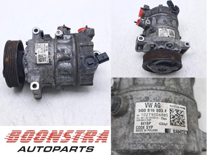 Usagé Pompe clim Volkswagen Passat (3G2) 2.0 TSI 16V Prix € 24,95 Règlement à la marge proposé par Boonstra Autoparts