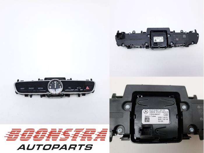 Usagé Commande ordinateur de bord Mercedes E Estate (S213) E-220d 2.0 Turbo 16V 4-Matic Prix € 89,95 Règlement à la marge proposé par Boonstra Autoparts