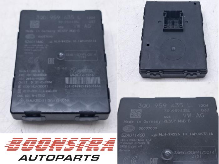 Używane Modul keyless vehicle Volkswagen Golf VII (AUA) 2.0 R 4Motion 16V Cena € 24,95 Procedura marży oferowane przez Boonstra Autoparts