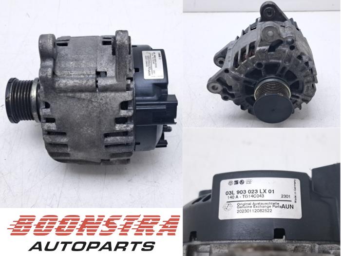 Begagnade Dynamo Volkswagen Transporter T6 2.0 TDI DRF Pris € 60,44 Inklusive moms erbjuds av Boonstra Autoparts