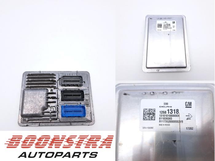 Used Engine management computer Opel Corsa E 1.0 SIDI Turbo 12V Price € 89,95 Margin scheme offered by Boonstra Autoparts