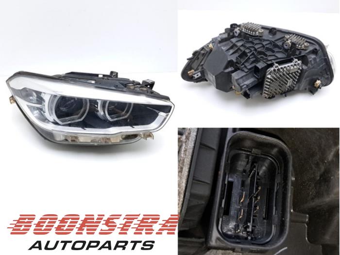 Używane Reflektor prawy BMW 1 serie (F20) 118i 1.5 TwinPower 12V Cena € 598,95 Procedura marży oferowane przez Boonstra Autoparts