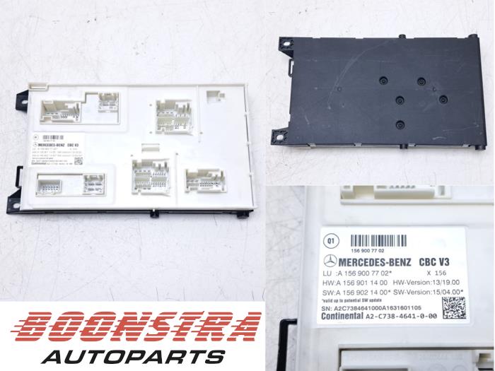Gebrauchte Steuergerät Body Control Mercedes CLA (117.3) 1.5 CLA-180 CDI, 180 d 16V Preis € 34,95 Margenregelung angeboten von Boonstra Autoparts