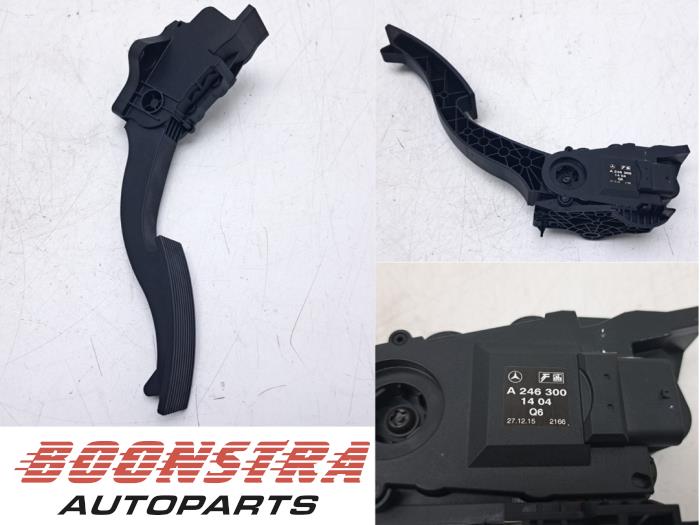 Gebrauchte Gaspedal Mercedes CLA (117.3) 1.5 CLA-180 CDI, 180 d 16V Preis € 24,95 Margenregelung angeboten von Boonstra Autoparts