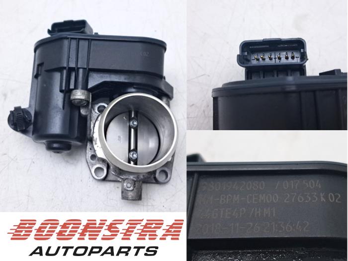 Usagé Boitier papillon Toyota ProAce City 1.2 VVT-i 130 Prix € 24,95 Règlement à la marge proposé par Boonstra Autoparts