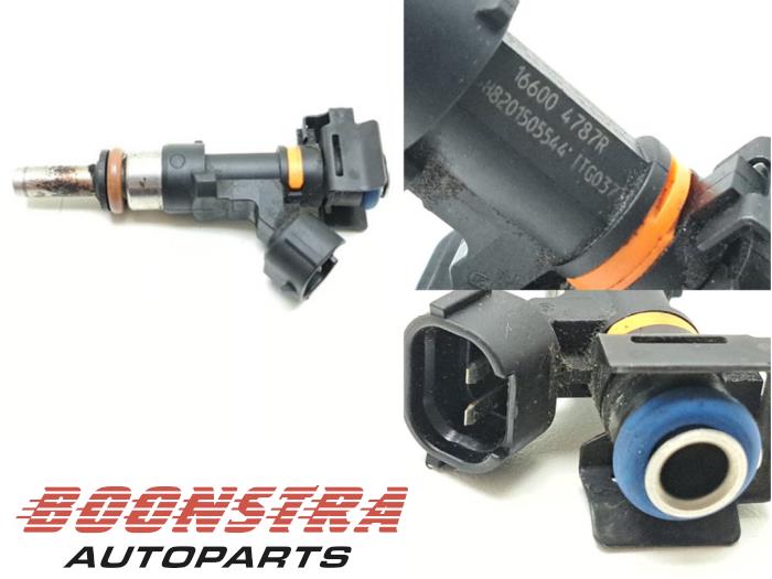 Używane Wtryskiwacz (wtrysk benzyny) Renault Captur I (2R) 0.9 Energy TCE 12V Cena € 24,95 Procedura marży oferowane przez Boonstra Autoparts