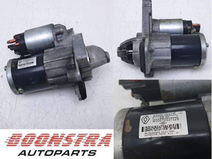 Usagé Démarreur Renault Clio IV (5R) 0.9 Energy TCE 90 12V Prix € 24,95 Règlement à la marge proposé par Boonstra Autoparts