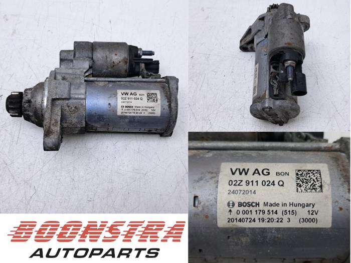 Gebrauchte Anlasser Seat Leon SC (5FC) 1.4 TSI ACT 16V Preis € 24,95 Margenregelung angeboten von Boonstra Autoparts