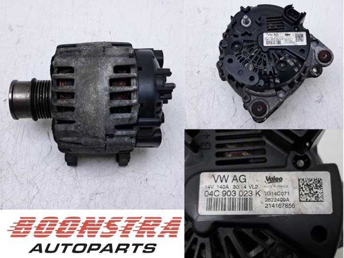 Begagnade Dynamo Seat Leon SC (5FC) 1.4 TSI ACT 16V Pris € 24,95 Marginaltabell erbjuds av Boonstra Autoparts