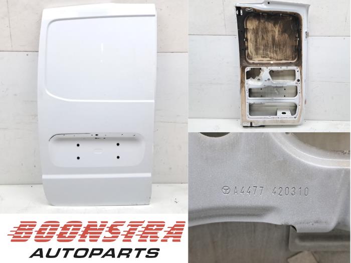 Begagnade Bakdörr, minibuss/van Mercedes Vito (447.6) 1.6 111 CDI 16V Pris € 592,84 Inklusive moms erbjuds av Boonstra Autoparts
