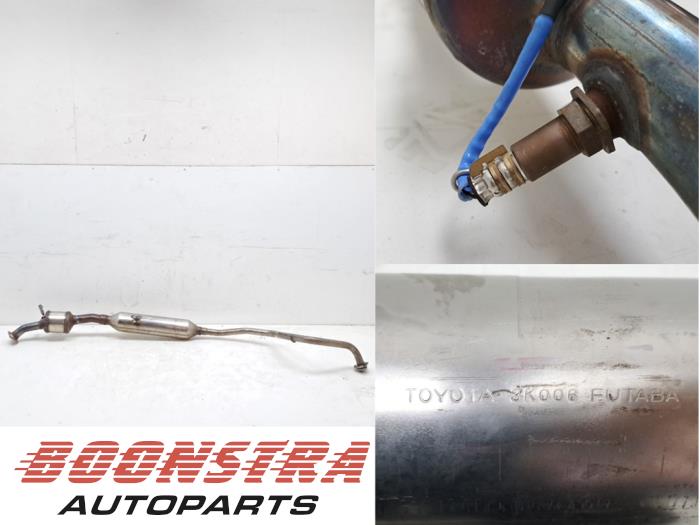 Gebrauchte Auspuff Mitteldämpfer Toyota Yaris Cross (PB1/PJ1) 1.5 12V Hybrid 115 Preis € 332,95 Margenregelung angeboten von Boonstra Autoparts