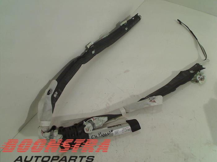 Roof curtain airbag from a Citroën C4 Grand Picasso (UA) 2.0 HDiF 16V 135 2007