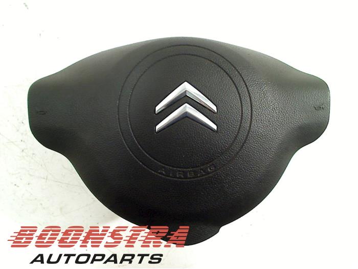 Left airbag (steering wheel) from a Citroën Jumpy (G9) 1.6 HDI 16V 2008