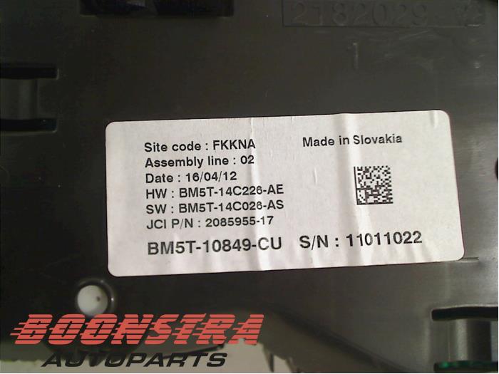 Compteur d'un Ford C-Max (DXA) 1.6 TDCi 16V 2012