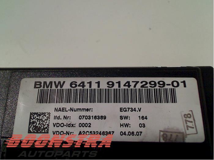 Panel sterowania nagrzewnicy z BMW 1 serie (E81) 120i 16V 2008