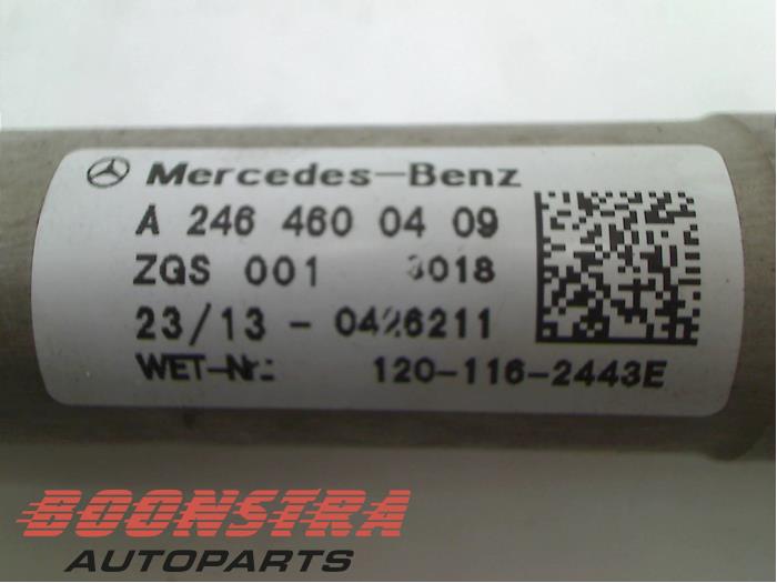 Caja de columna de dirección de un Mercedes-Benz A (W176) 1.6 A-180 16V 2013
