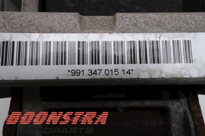 Caja de columna de dirección de un Porsche 911 (991) 3.8 24V Carrera S 2013