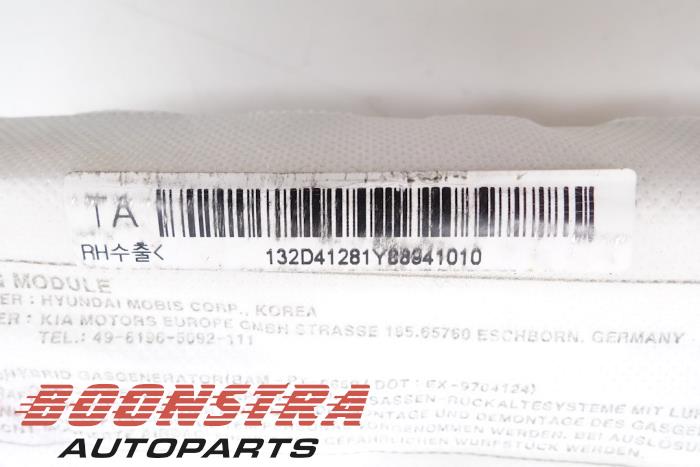 Seat airbag (seat) from a Kia Picanto (TA) 1.2 16V 2013